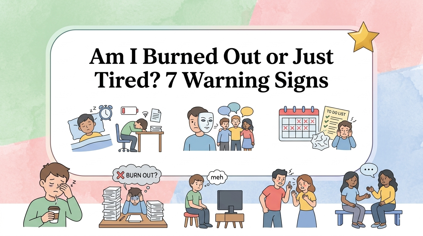 Am I Burned Out or Just Tired? 7 Warning Signs You Shouldn’t Ignore